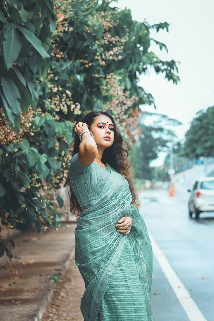 Sanganeri cotton saree